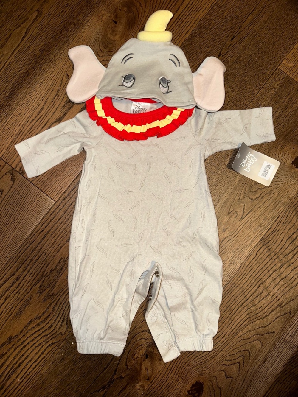 Brand New Disney Dumbo 0-3 months Costume